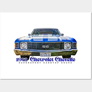 1972 Chevrolet Chevelle SuperSport Hardtop Coupe Posters and Art